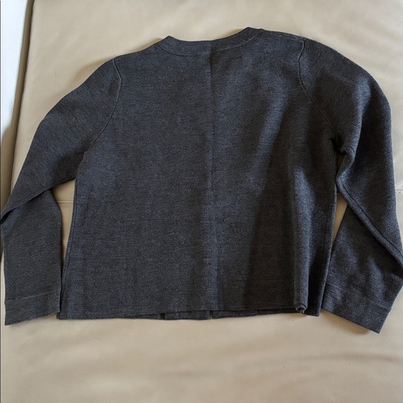 NWT Charter Club Gray Merino Wool Sweater - Picture 3 of 3